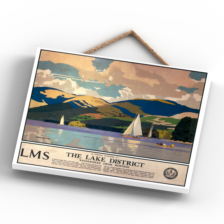 Maturi The Lake District Windermere From Bowness Wall Décor Wayfair.co.uk